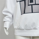 Anime Dandadan Momo Ayase Cosplay Costume white printed T-Shirt - AwwwCos