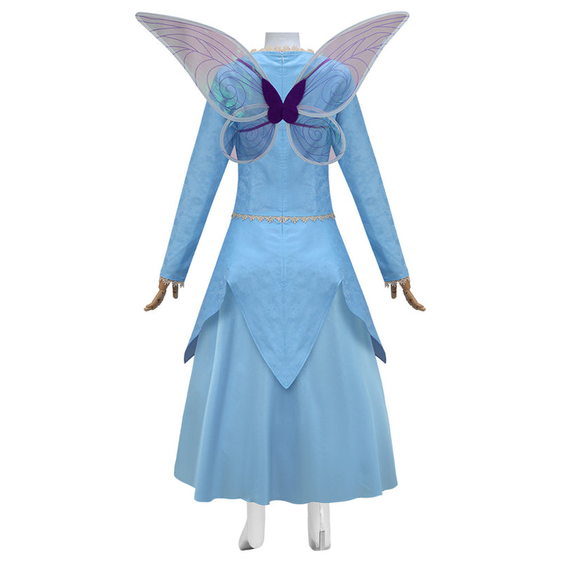 Anime Fairy Godmother Cosplay Costume With Wings
