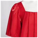 Anime Frieren at the Funeral Funeral Cosplay Costume Red Dress