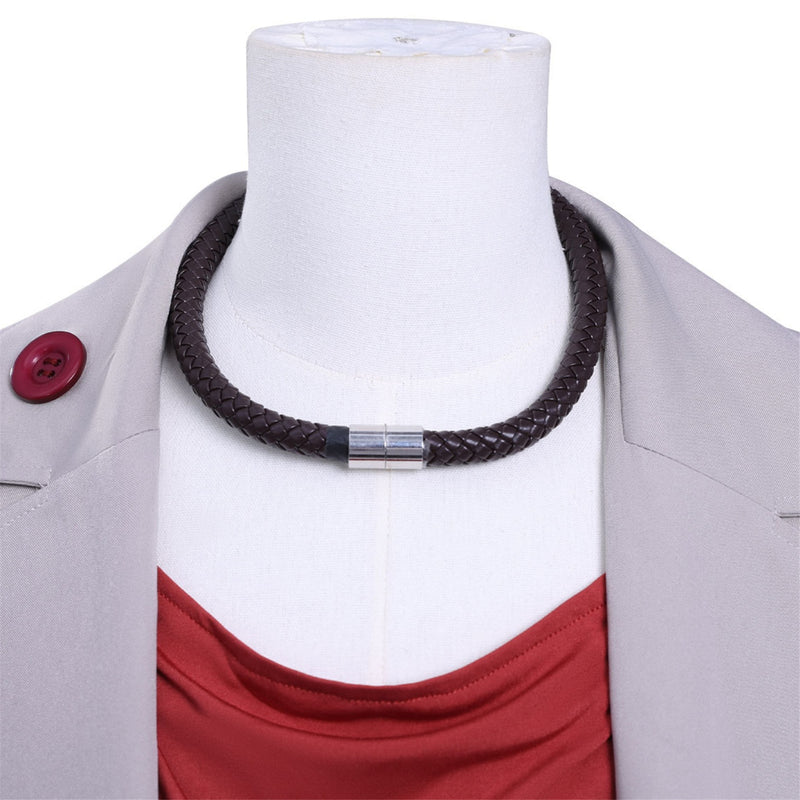 Anime Gachiakuta Engine Cosplay Costume Grey Coat Loose Pants - AwwwCos