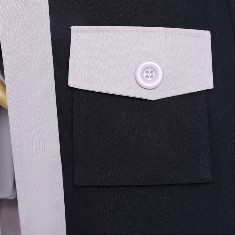 Anime Gachiakuta Engine Cosplay Costume Grey Coat Loose Pants - AwwwCos