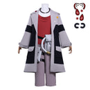 Anime Gachiakuta Engine Cosplay Costume Grey Coat Loose Pants - AwwwCos