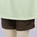 Anime Gachiakuta Rem Cosplay Costume Light Green Shirt Black Shorts Accessories
