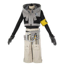 Anime Gachiakuta Rudo Cosplay Costume Hooded Vest Ivory Loose Pants