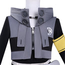 Anime Gachiakuta Rudo Cosplay Costume Hooded Vest White Pants - AwwwCos