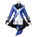 Game Anime Genshin Impact Focalors Cosplay Costume Uniform Hat