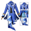 Game Anime Genshin Impact Focalors Cosplay Costume Uniform Hat