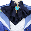 Game Anime Genshin Impact Focalors Cosplay Costume Uniform Hat