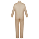 Anime Ghostbusters Cosplay Costume Lightweight Brown Jumpsuit - AwwwCos
