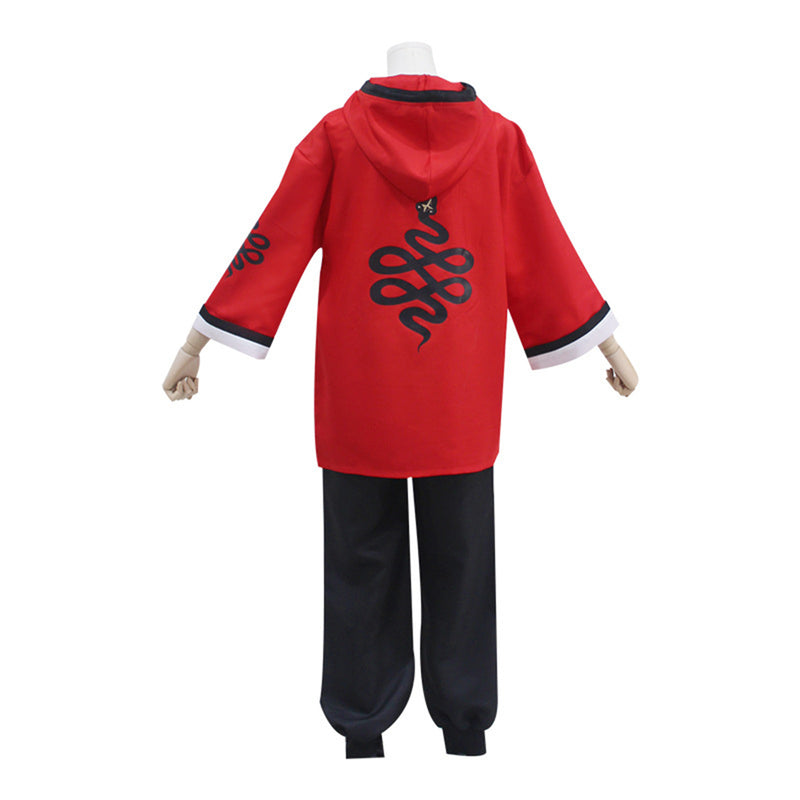 Anime Gokurakugai Aruma Cosplay Costume Women Men Set