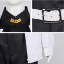 Anime Gokurakugai Michi Saotome Cosplay Costume Black Top bell-Bottoms - AwwwCos