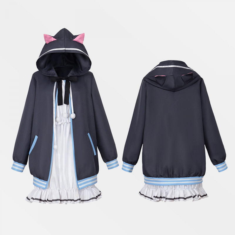 Anime Hamidashi Creative Nishiki Asumi Cosplay Hoodie Dress