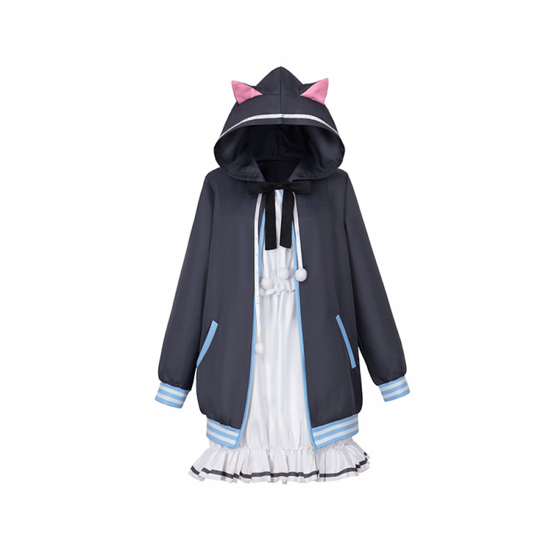 Anime Hamidashi Creative Nishiki Asumi Cosplay Hoodie Dress