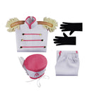 Anime Hazbin COS Hotel Abel Cosplay Costume Women Shirt Skirt Hat Gloves
