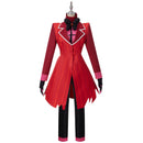 Anime Hazbin Hotel Alastor Cosplay Costume Suit Jacket Coat Shirt Pants Gloves