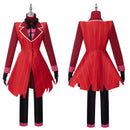 Anime Hazbin Hotel Alastor Cosplay Costume Suit Jacket Coat Shirt Pants Gloves