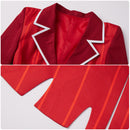 Anime Hazbin Hotel Alastor Cosplay Costume Suit Jacket Coat Shirt Pants Gloves