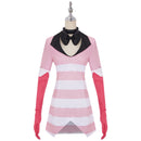 Anime Hazbin Hotel Angel Dust Cosplay Costume Suit Sweatershirt Gloves