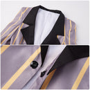 Anime Hazbin Hotel Sir Pentious Cosplay Costume Men Women Suit Jacket Coat Pants Hat