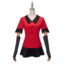Anime Hazbin Hotel Vaggie Cosplay Costume Suit Shirt Tops Skirt