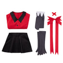 Anime Hazbin Hotel Vaggie Cosplay Costume Suit Shirt Tops Skirt