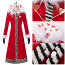 Anime Hazbin Hotel Valentino Cosplay Costume Suit Jacket Coat Outfit Uniform Gloves Hat
