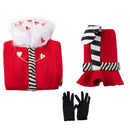 Anime Hazbin Hotel Valentino Cosplay Costume Suit Jacket Coat Outfit Uniform Gloves Hat