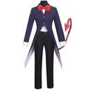 Anime Helluva Boss Moxxie Cosplay Costume Suit Jacket Shirt Pants - AwwwCos
