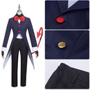 Anime Helluva Boss Moxxie Cosplay Costume Suit Jacket Shirt Pants - AwwwCos