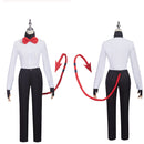 Anime Helluva Boss Moxxie Cosplay Costume Suit Jacket Shirt Pants - AwwwCos