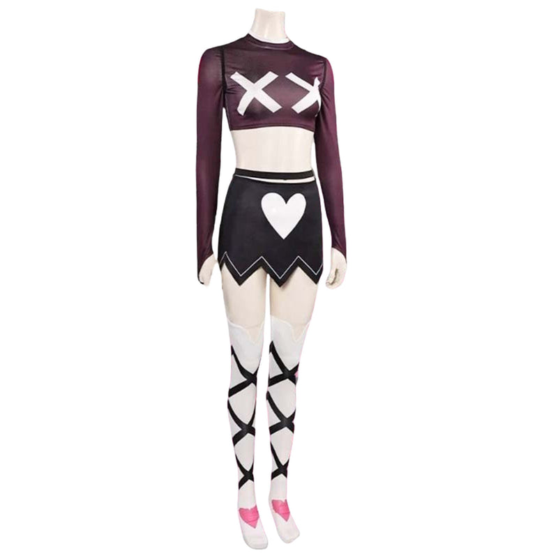 Anime Helluva Boss Verosika Mayday Cosplay Costume Women Outfits - AwwwCos