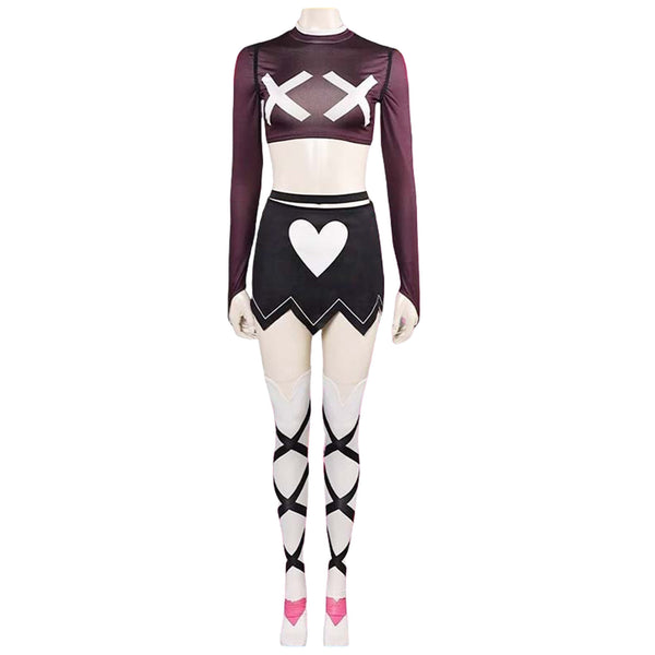 Anime Helluva Boss Verosika Mayday Cosplay Costume Women Outfits - AwwwCos