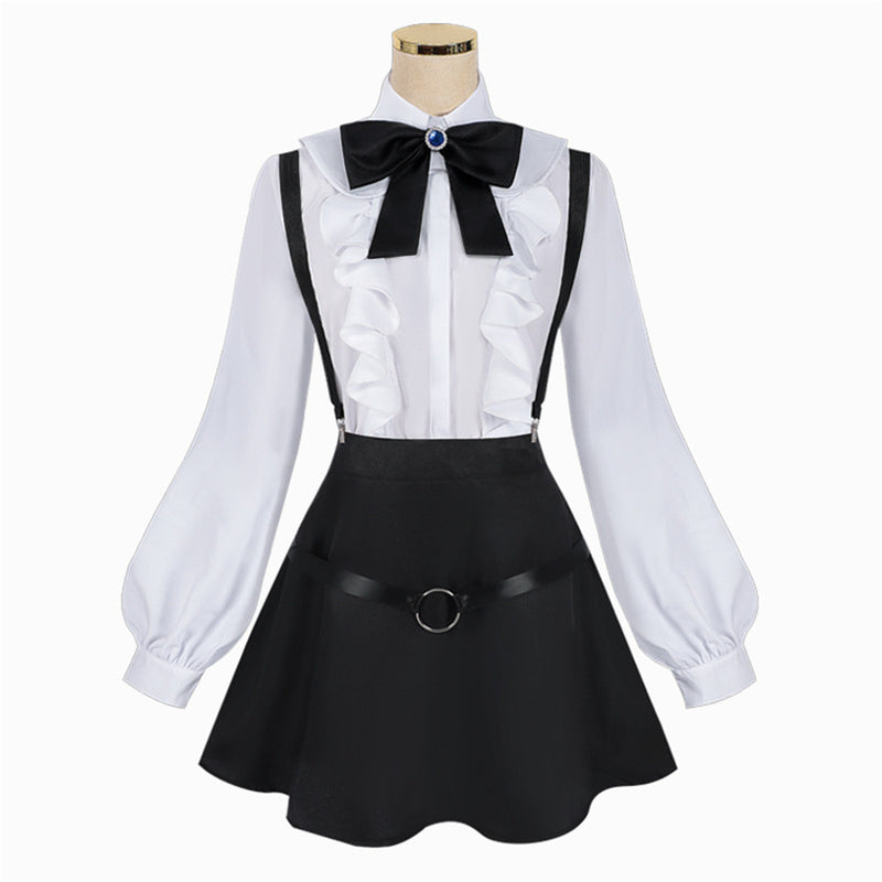 Anime I May Be a Guild Receptionist, but I`ll Solo Any Boss to Clock Out on Time Alina Clover Cosplay Costume
