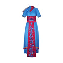 Anime K-Pop: Demon Hunters Ancient Tradition of Heroines Cosplay Blue Costume - AwwwCos