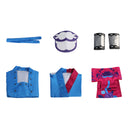 Anime K-Pop: Demon Hunters Ancient Tradition of Heroines Cosplay Blue Costume - AwwwCos