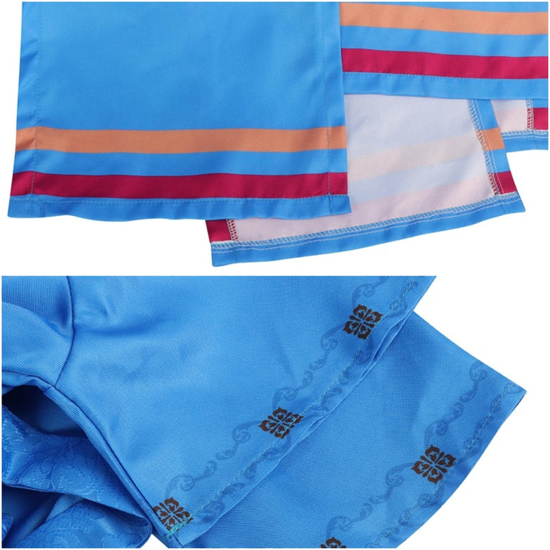 Anime K-Pop: Demon Hunters Ancient Tradition of Heroines Cosplay Blue Costume - AwwwCos