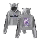 Anime K-Pop Demon Hunters Cosplay Costume Cat Ear Hooded Jacket - AwwwCos