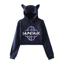 Anime K-Pop Demon Hunters Cosplay Costume Hoodie Cat Ear Hooded Sweatshirt - AwwwCos