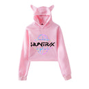 Anime K-Pop Demon Hunters Cosplay Costume Hoodie Cat Ear Hooded Sweatshirt - AwwwCos