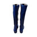 Anime K-Pop: Demon Hunters Mira Cosplay Shoes Blue Long Boots - AwwwCos