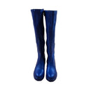 Anime K-Pop: Demon Hunters Mira Cosplay Shoes Blue Long Boots - AwwwCos