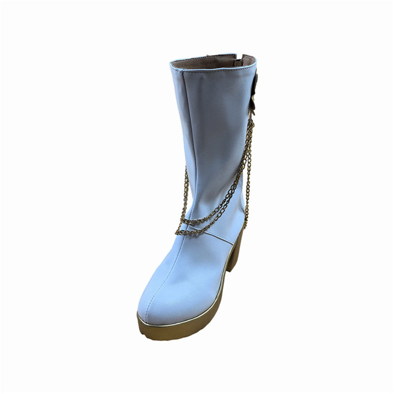 Anime K-Pop: Demon Hunters Mira Cosplay Shoes Knee Length Boots - AwwwCos