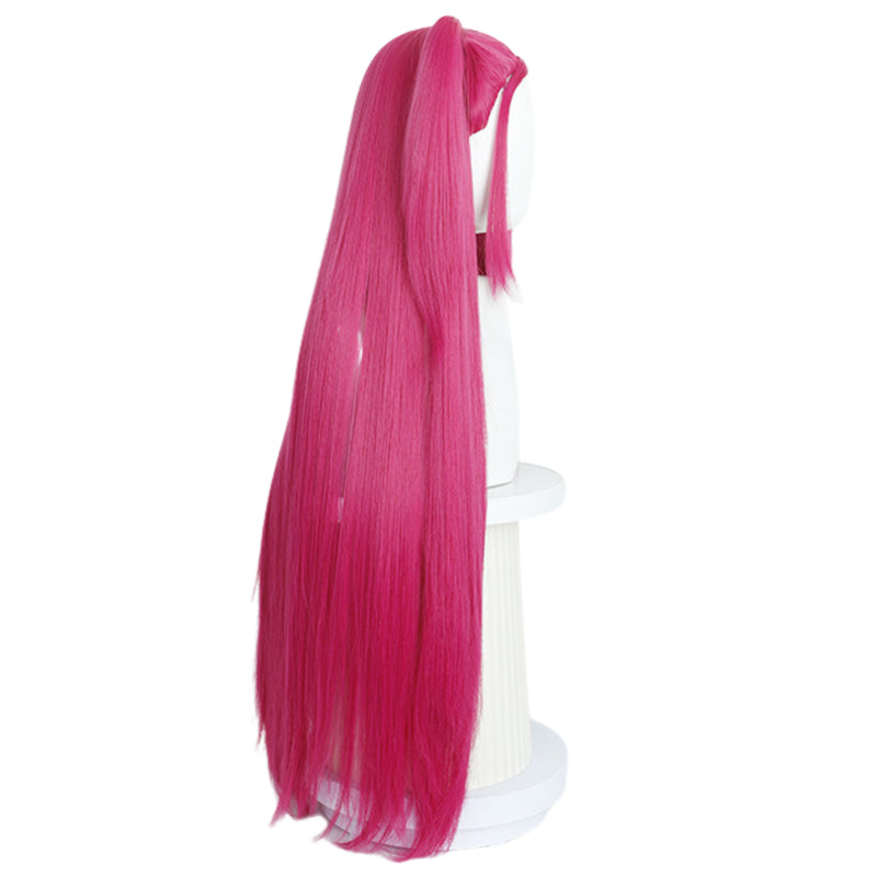 Anime K-Pop: Demon Hunters Mira Cosplay Wig Magenta Long Straight Hair - AwwwCos