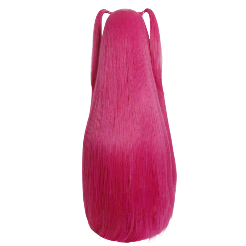 Anime K-Pop: Demon Hunters Mira Cosplay Wig Magenta Long Straight Hair - AwwwCos