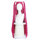 Anime K-Pop: Demon Hunters Mira Cosplay Wig Magenta Long Straight Hair - AwwwCos
