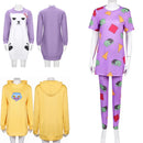 Anime K-Pop: Demon Hunters Mira Zoe Rumi Cosplay Costume Animal Pajamas - AwwwCos