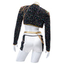 Anime K-Pop: Demon Hunters Rumi Cosplay Costume Performance Uniform - AwwwCos