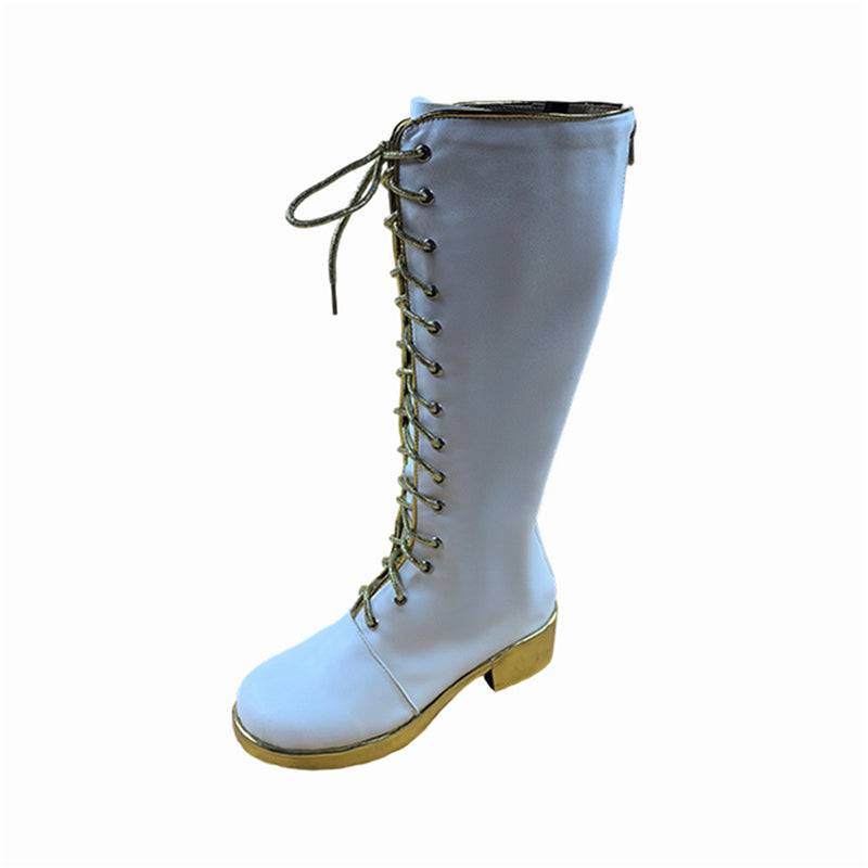 Anime K-Pop: Demon Hunters Rumi Cosplay Shoes Knee Length Boots - AwwwCos