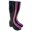 Anime K-Pop: Demon Hunters Rumi Cosplay Shoes Patent Leather Boots - AwwwCos