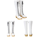 Anime K-Pop: Demon Hunters Rumi Cosplay Shoes White Boots - AwwwCos